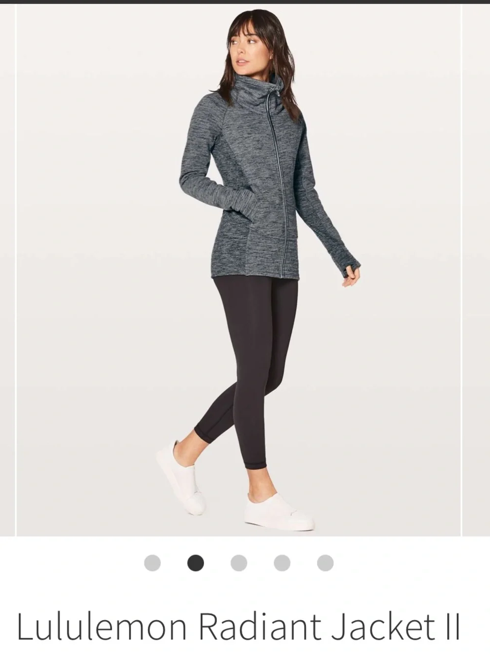 lululemon athletica sleek zip
